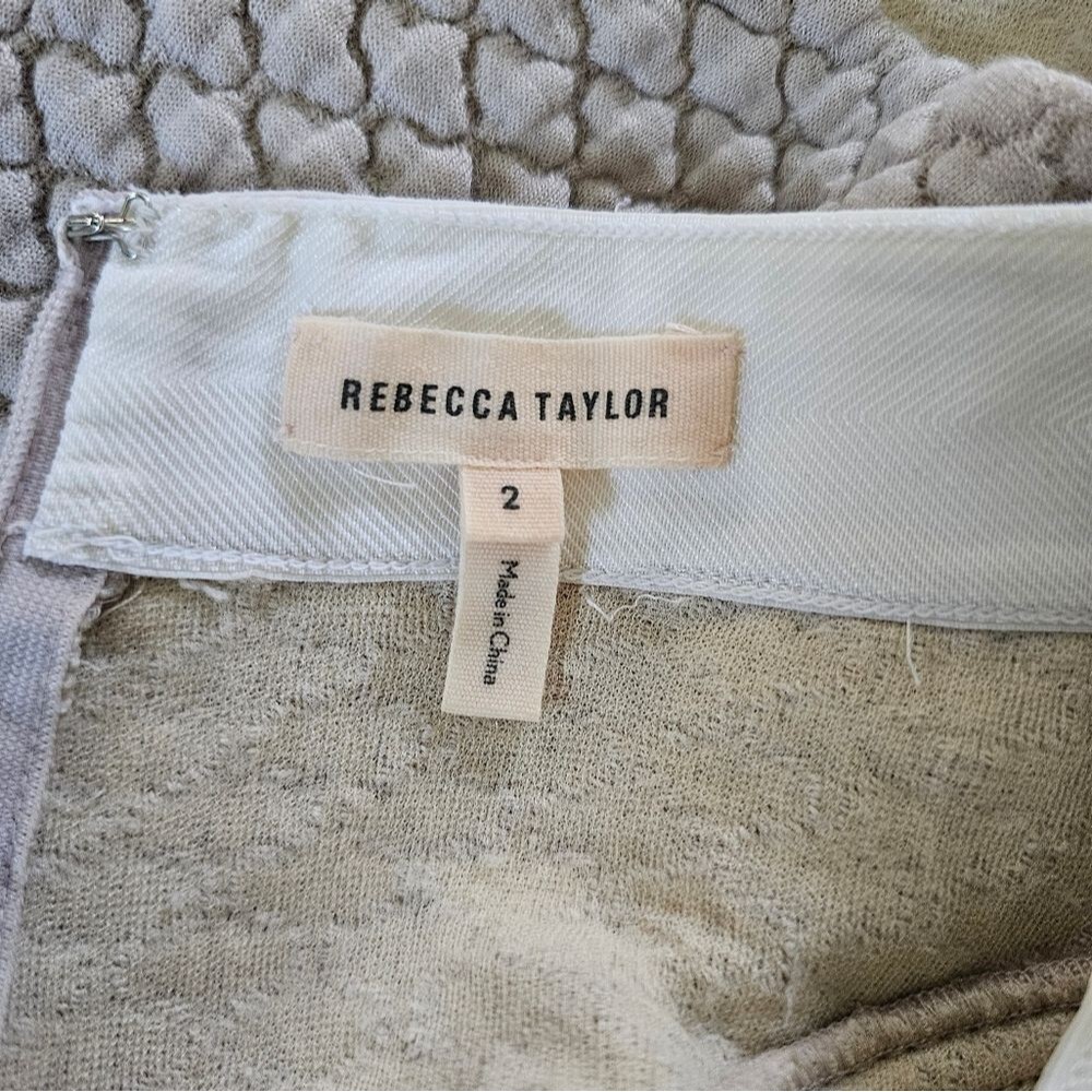 Rebecca Taylor Quilted & Lace Bomber w/ Coordinating Skirt | Size 2-4 | EUC - Picture 13 of 16
